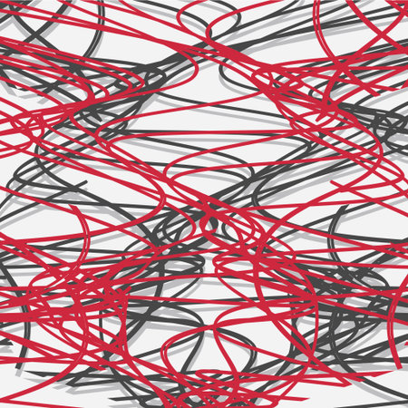 vector of abstract lines pattern backgroundのイラスト素材