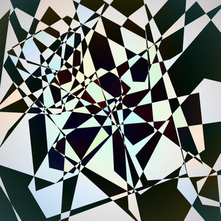 abstract black and white pattern background.(ai eps10 with transparency effect)のイラスト素材