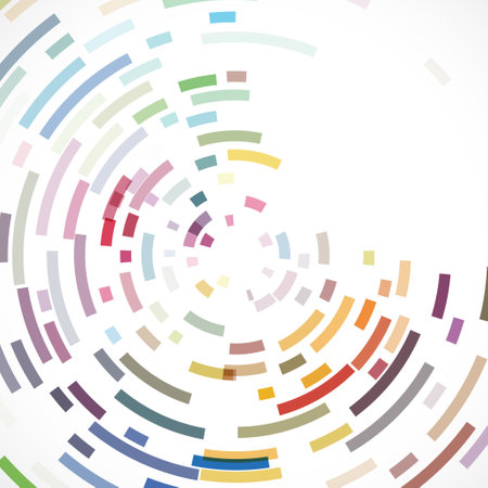 abstract colorful circles background. Vector illustration. eps 10.のイラスト素材