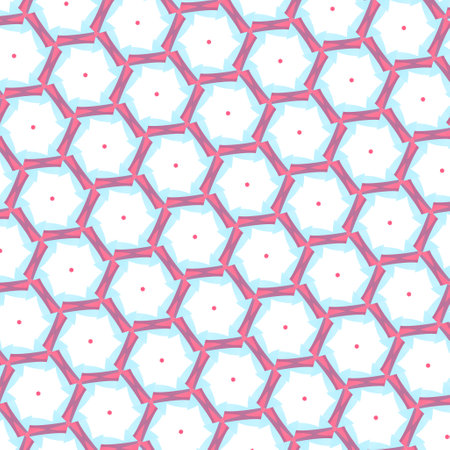 Seamless vector pattern. Background texture in geometric ornamental style.のイラスト素材