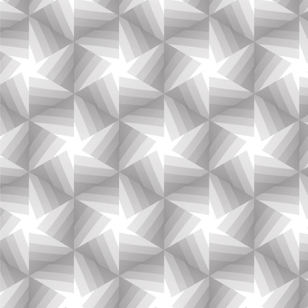 Seamless pattern of geometric shapes. Vector illustration. Eps 10.のイラスト素材
