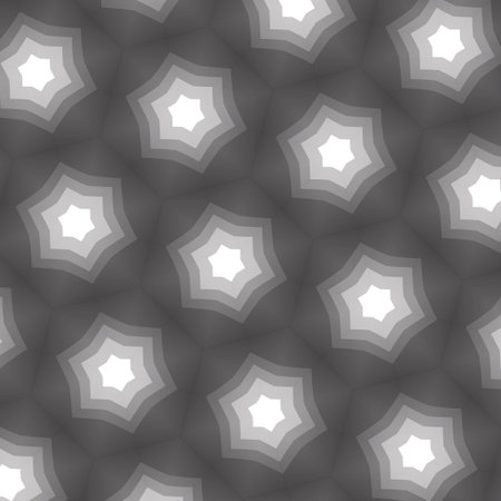 Seamless vector background. Abstract geometric pattern with black and white elementsのイラスト素材