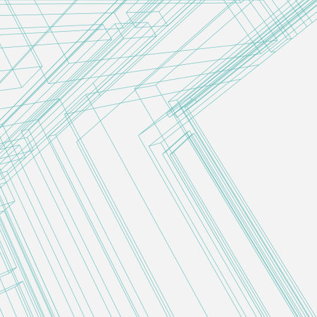 Abstract background with blue lines. Vector illustration. Eps 10 file.のイラスト素材