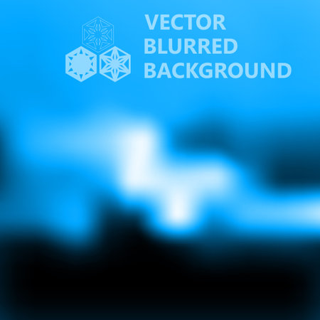 Abstract blurred background with bokeh effect. Vector illustration for your designのイラスト素材