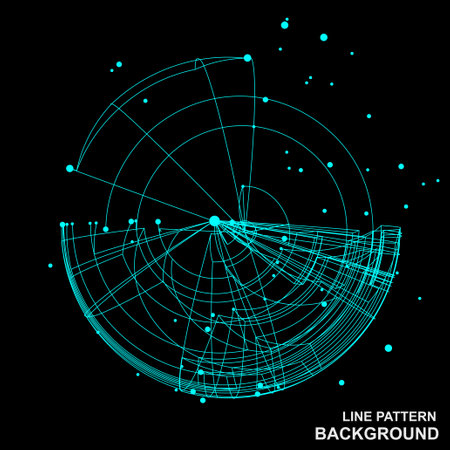 Abstract vector background. Futuristic technology style. Elegant background for business tech...