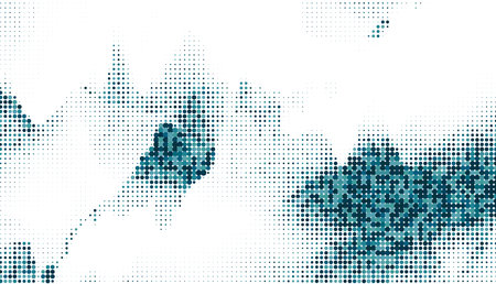 Abstract halftone dotted background. Halftone effect vector pattern.のイラスト素材