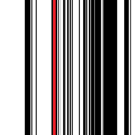 Black and white vertical striped seamless pattern background suitable for fashion textiles, graphicsのイラスト素材