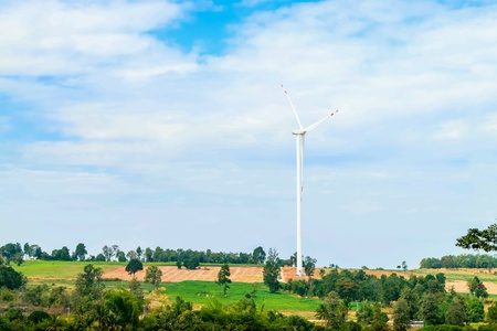 Electricity wind turbine tower generator
