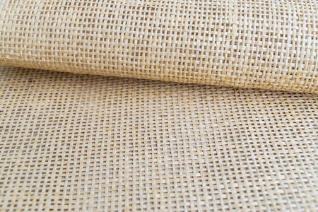 sack put in roll, texture for the background