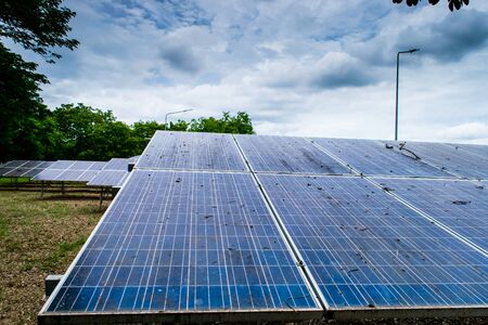 Solar cell panels new alternative electric energy