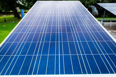 Solar cell panels new alternative electric energy