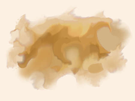 chocolate colour liquid, smokeのイラスト素材