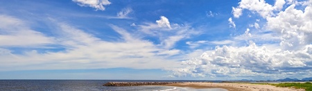 Panorama sea viewの写真素材