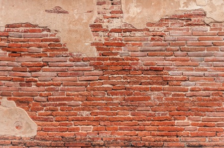 red brick wallの写真素材