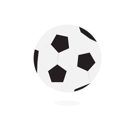 Classic leather soccer ballのイラスト素材