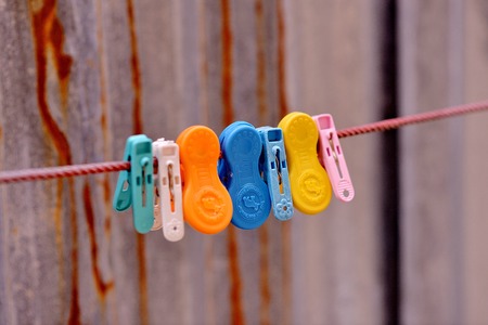 Cloth clampの写真素材