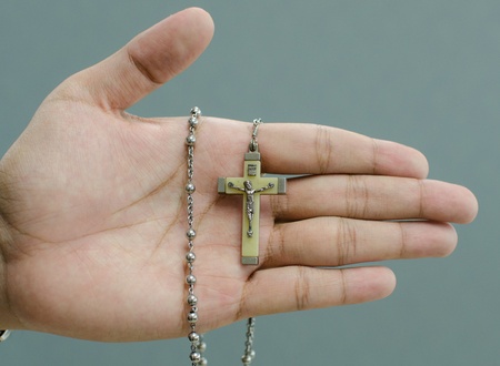 Catholic Rosaryの写真素材
