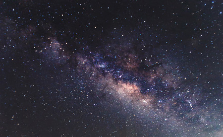 Clearly milky wayの写真素材