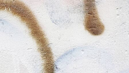 Stains and marks on the old wallの写真素材