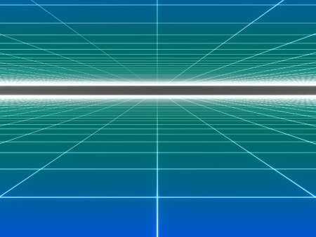 3D background, perspective, perspective of a square cube or honeycomb grid. With a darker gradient...