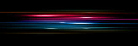 3d illustration Modern abstract background Trendy geometric neon collage for fast movement....