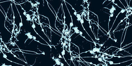 Water spray Splashing water and waves Water droplets on a black background 3d illustrationの写真素材