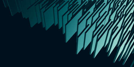 Abstract stick background  light and shadow 3d illustration (1)