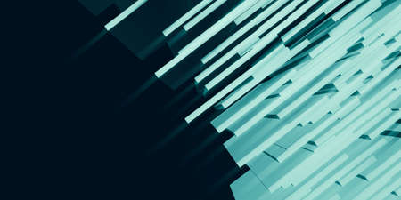 Abstract stick background  light and shadow 3d illustration (1)