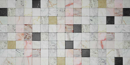 Marble block Colorful marble texture wall 3d illustration