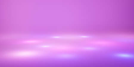 Geometric background pink sparkling light sweet color background 3d illustration