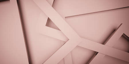 Reflection Square Frame Background for show products and placement of text 3D illustrationsの写真素材