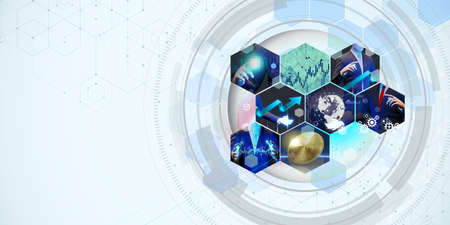 businessman and data graph Global Customer Network Analysis Digital Marketing Business 3D...
