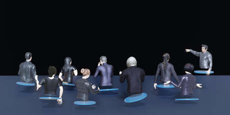 Metaverse Party avatars and online meetings via VR glasses in the world of Metaverse and 3D...