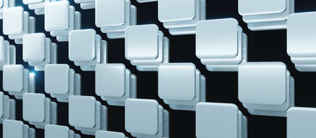 pixel geometry abstract elegant and complex background 3d rendering