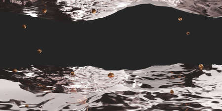 sea surface water wave background water surface motion abstract 3d illustration
