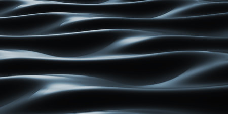 metal texture steel plate carbon fiber fabric texture wavy pattern background 3d illustrationの写真素材