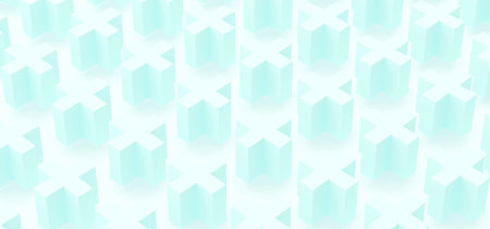 Flat geometric background Pastel colors Abstract geometric background 3d illustrationの写真素材