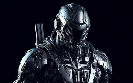 robot modern technology AI artificial intelligence robot industry