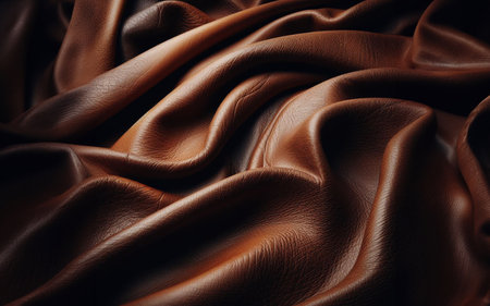 Real leather texture artificial leather cowhide  leather skin canvas  close upの写真素材