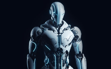 Humanoid Robot, robot, modern technology robot industry artificial intelligence AIの素材