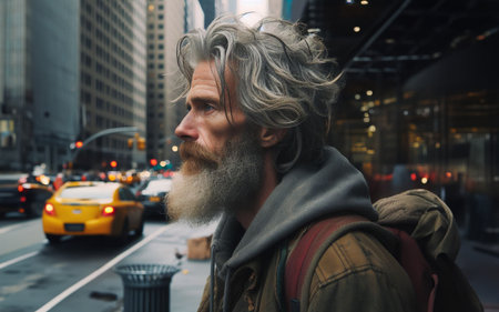 Homeless people in the capital Homeless people in New York Immigrants in America