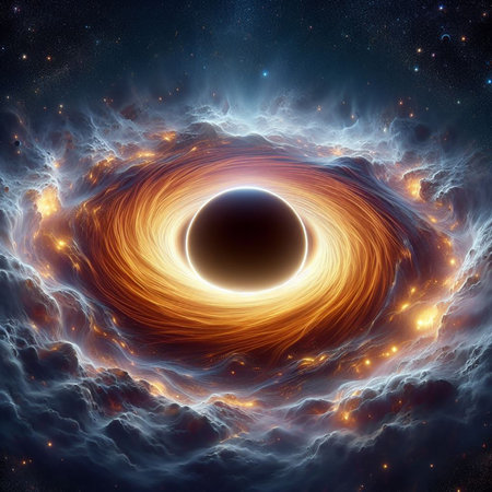 black holes, gravity, radiationの写真素材