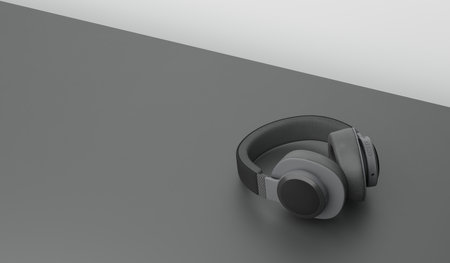 Headphones Wireless earbuds Noise canceling headphones In-ear headphones Over ear headphones Bluetooth connectivity High-quality sound Built-in microphone Comfortable fit Durable construction 3D illustrationの写真素材