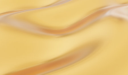 Gold sheet Shiny fabric texture background, fabric linesgold, 3D illustrationの写真素材