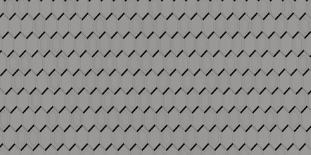 Technology background, hexagon, shiny, reflective 3D illustrationの写真素材