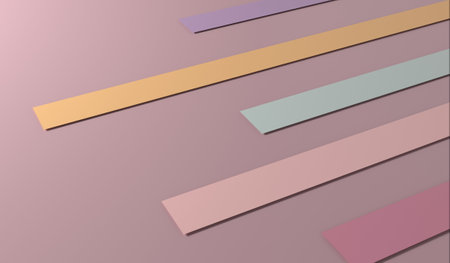 Background, lines, stripes, solid tones, 3D illustrationsの写真素材