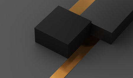 Abstract background, wallpaper, simple, elegant, 3D illustration