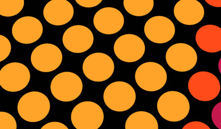 Abstract background, multicolored circles, mosaic, pixel, flat, 3D illustrationの写真素材