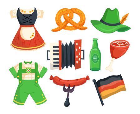 oktoberfest illustrationのイラスト素材