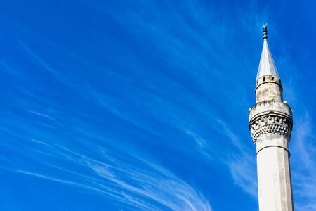 Lead Mosque (Izgurli Mosque) in Berat, Albaniaの写真素材